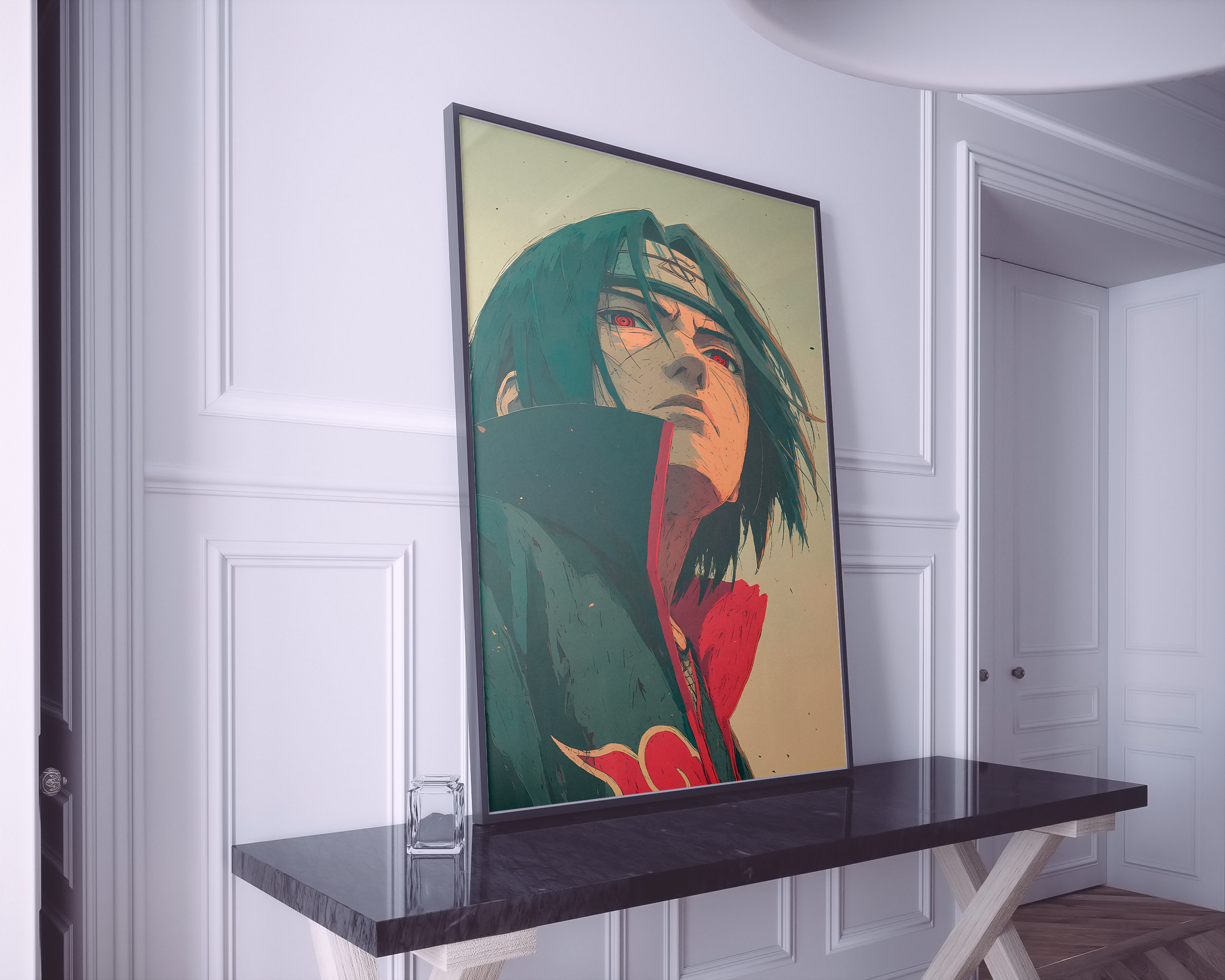 Fanart Anime Poster Print | Minimalist Movie Poster | Retro Vintage Art Print | Wall Art | Home Decor(UNFRAMED)
