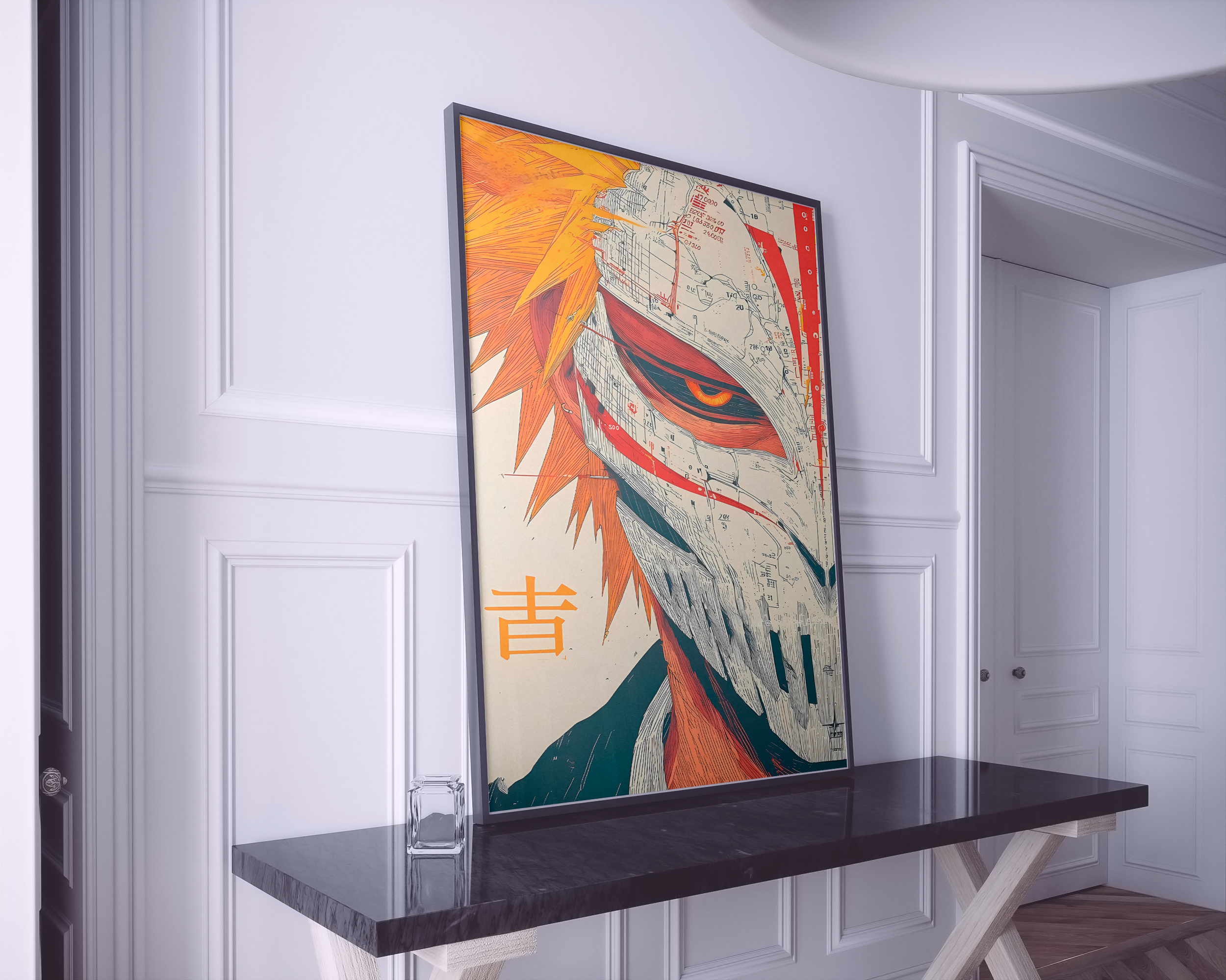 Anime Poster Print | Minimalist Movie Poster | Retro Vintage Art Print | Wall Art | Home Decor(UNFRAMED)