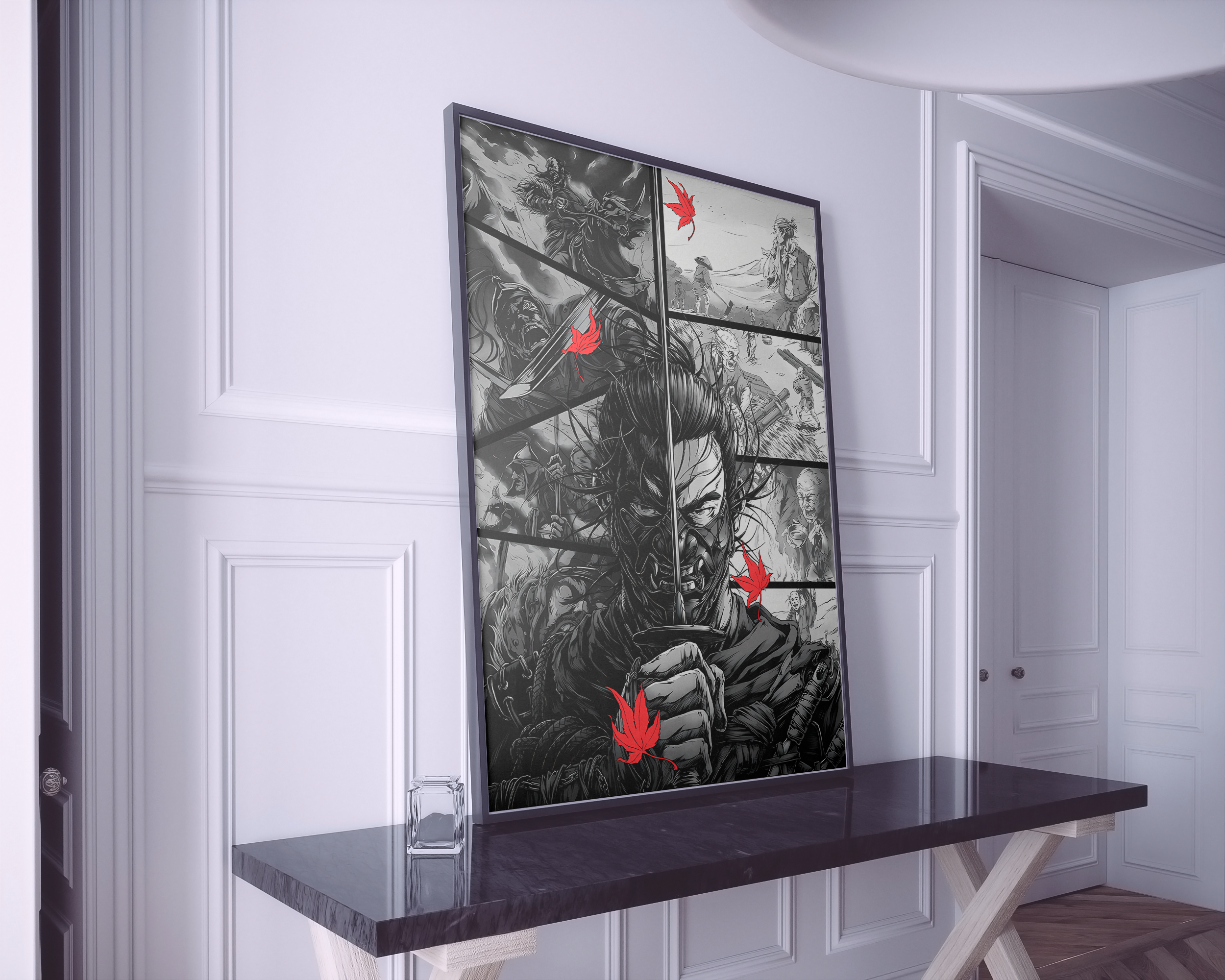 Ghost Samurai Japanese legend|Anime and manga  Poster for Fans, Collectors & Room Decor (UNFRAMED) Semi-Glossy Paper
