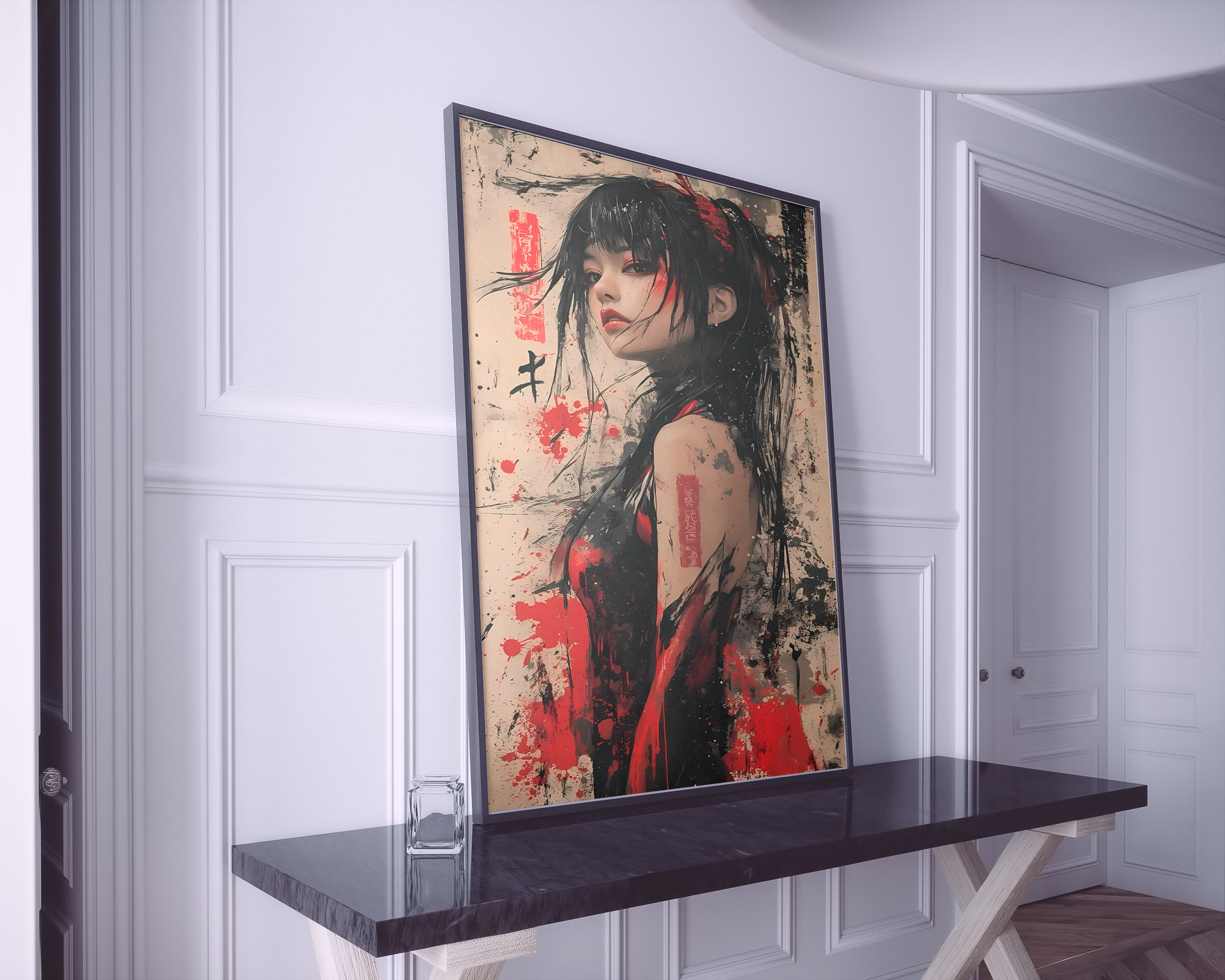 Japanese girl kawaii girl  |Anime and manga  Poster for Fans, Collectors & Room Decor (UNFRAMED) Semi-Glossy Paper