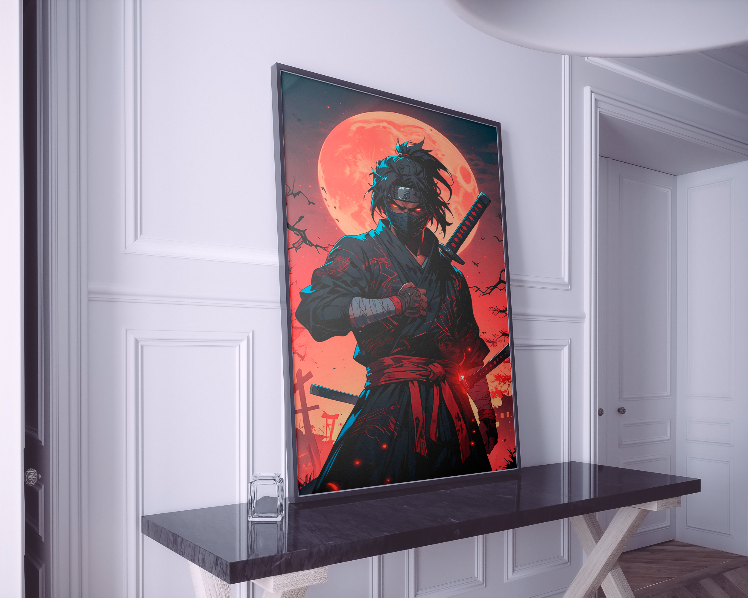 Ninja Japanese|Anime and manga  Poster for Fans, Collectors & Room Decor (UNFRAMED) Semi-Glossy Paper