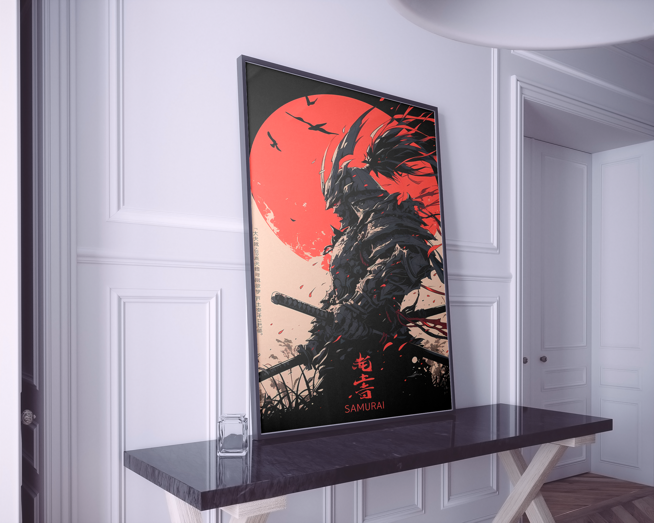 Samurai Japanese legend|Anime and manga  Poster for Fans, Collectors & Room Decor (UNFRAMED) Semi-Glossy Paper
