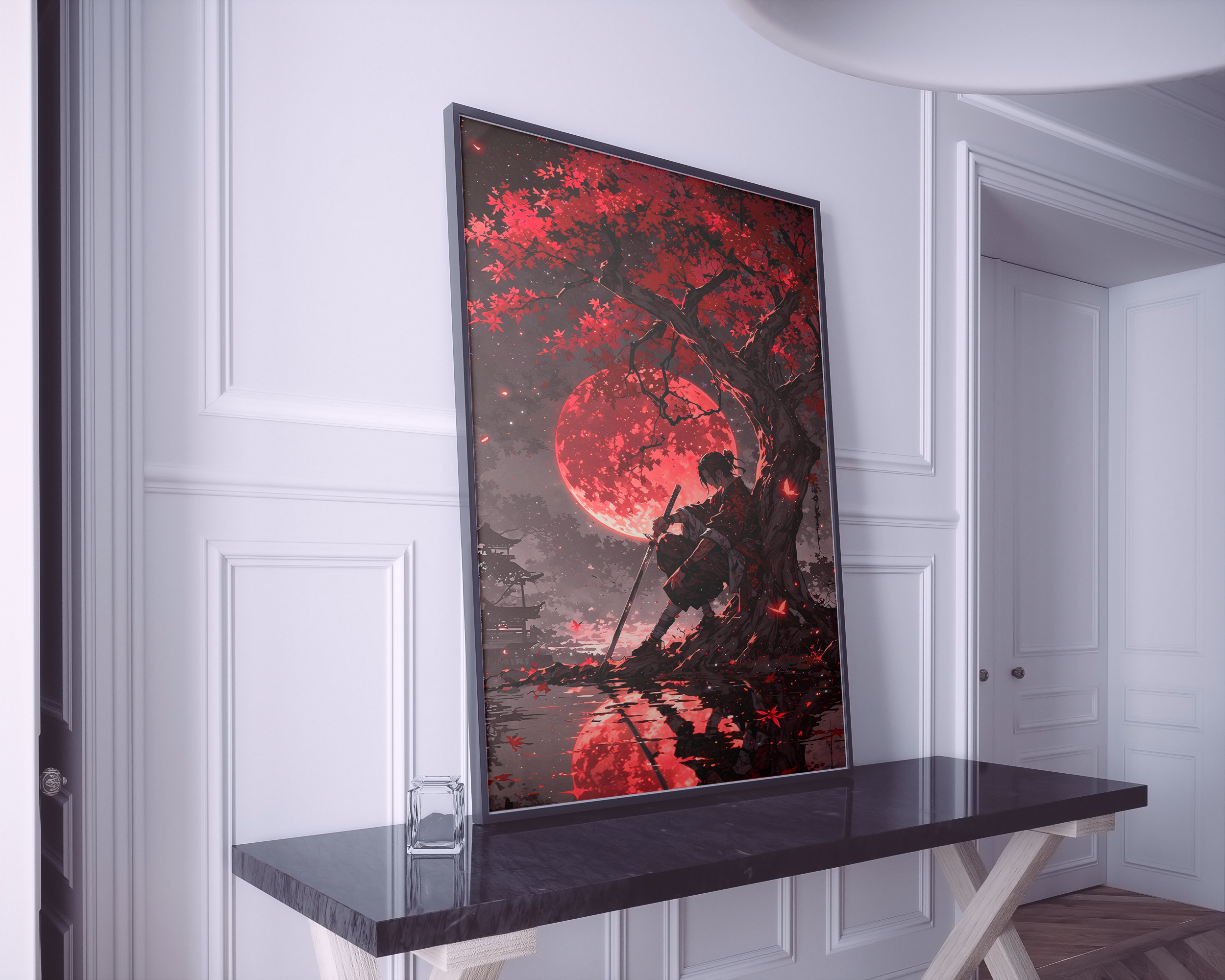 Samurai Japanese|Anime and manga  Poster for Fans, Collectors & Room Decor (UNFRAMED) Semi-Glossy Paper