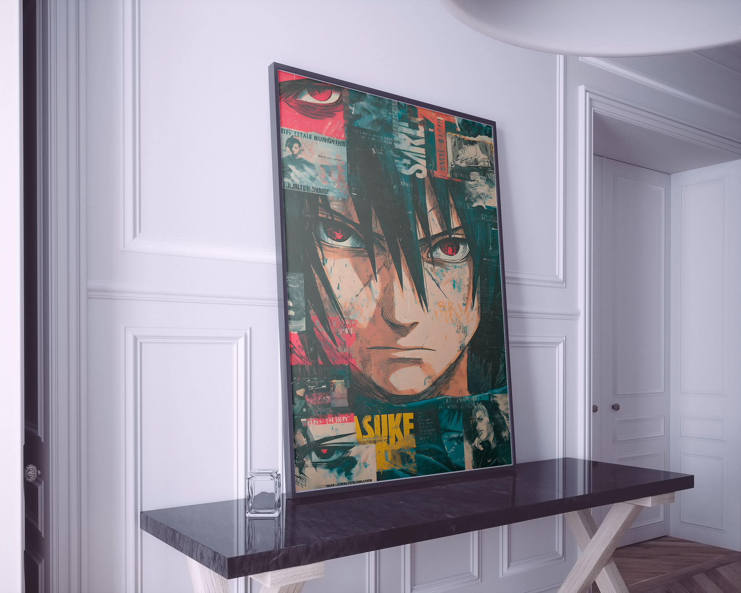 Anime Poster Print | Minimalist Movie Poster | Retro Vintage Art Print | Wall Art | Home Decor(UNFRAMED)
